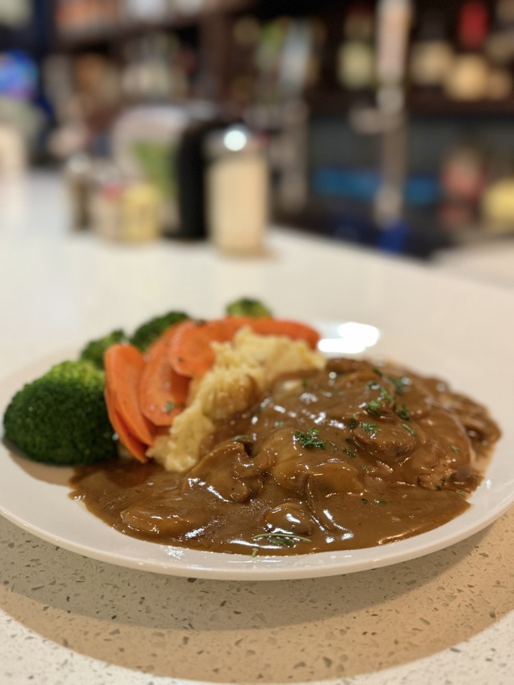 Hamburger Steak & Gravy
