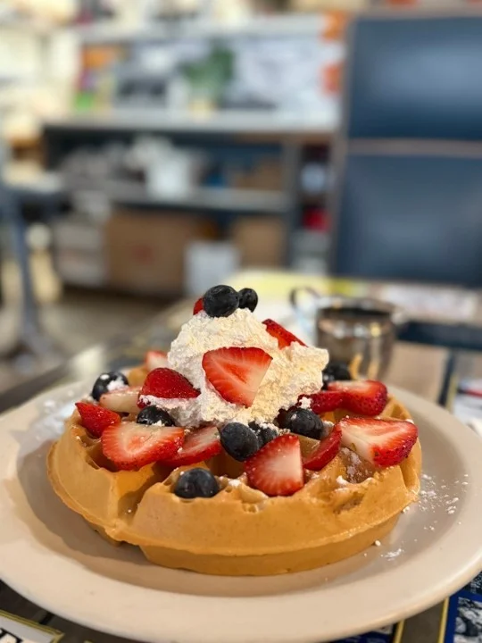 Fresh Berry Waffle
